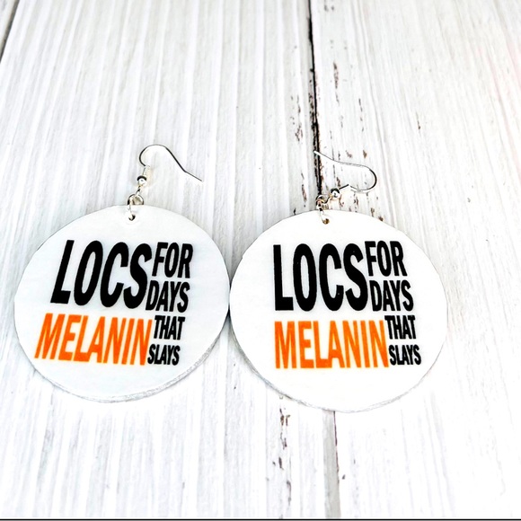 Handmade Jewelry - LOCS FOR DAYS 2” EARRINGS